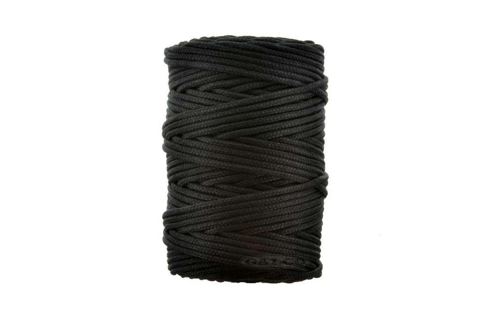 COLORFUL BRAIDED COTTON CORD fekete
